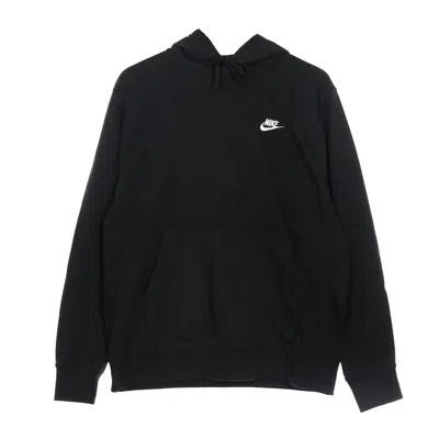 Nike Lightweight Hooded Sweatshirt Men Sportswear Club Hoodie Black/black/white
