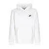 Nike Lightweight Hooded Sweatshirt Men Sportswear Club Hoodie White/white/black In White