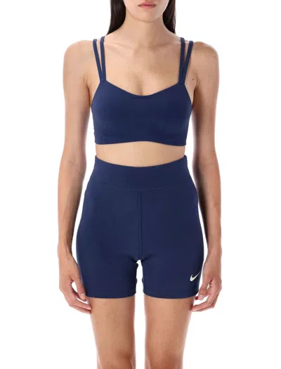 Nike Lightweight Mini Sports Bra For Women In Blue