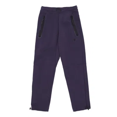 Nike Lightweight Tracksuit Pants Men Sportswear Tech Fleece Pant Cave Purple/black