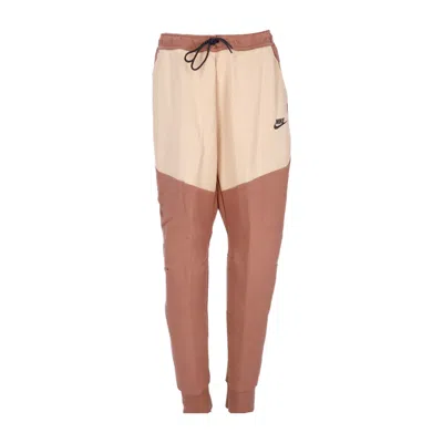 Nike Lightweight Tracksuit Pants Men Sportswear Tech Fleece Pant Mineral Clay/white Onyx/black