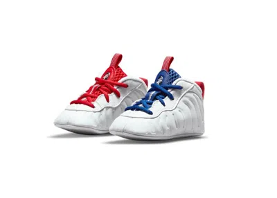 Pre-owned Nike Lil Posite One Moon Man Sneakers In White/royal/red
