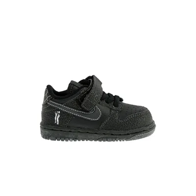 Pre-owned Nike Lilltle Dunk Low Td 'black Anthracite' | Infant Size 12.5