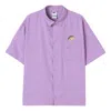 Nike Limited Athleisure Casual Sports Short Sleeve Breathable Shirt Purple
