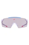 Nike Limitless 61mm Shield Sunglasses In Purple