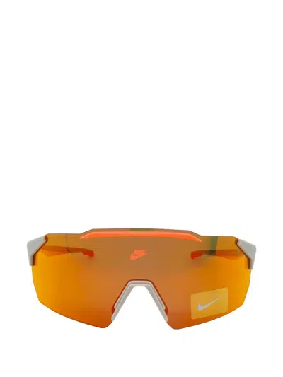 Nike Limitless Shield Mirrored Sunglasses In Metallic