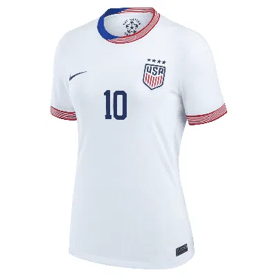 Nike Lindsey Horan Uswnt 2024 Stadium Home  Women's Dri-fit Soccer Jersey In White