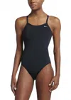 Nike Lingerie Tank One Piece Swimsuit In Black In Black