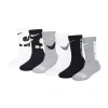 Nike Little & Big Kid Boys 6 Pair Crew Socks In Multi