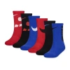 Nike Little & Big Kid Boys 6 Pair Crew Socks In Multi