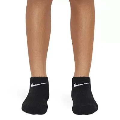 Nike Little & Big Kid Boys 6 Pair No Show Socks In Black