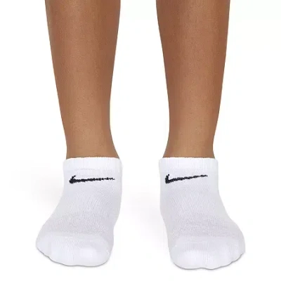Nike Little & Big Kid Boys 6 Pair No Show Socks In White