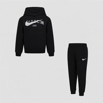 Nike Kids' Little Boys 2-pc. Pant Set In Black