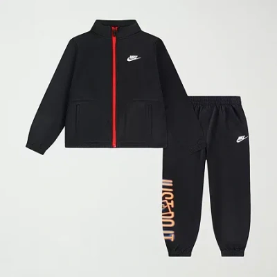 Nike Kids' Little Boys 2-pc. Pant Set In Black