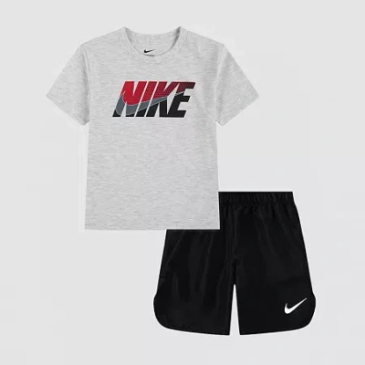 Nike Kids' Little Boys 2-pc. Short Set In Multi