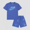 Nike Little Boys 2-pc. Short Set In Blue