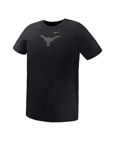 Nike Kids' Little Boys And Girls Black Texas Longhorns Legend Color Pop Performance T-shirt