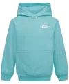 Nike Club Fleece Pullover Hoodie - Little Kid In Eiggreen F