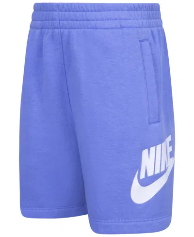 Nike Kids' Little Boys French Terry Shorts In  Polar
