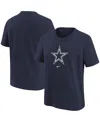 Nike Big Boys And Girls Navy Dallas Cowboys Primary Logo Legend T-shirt In Navy