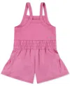 Nike Little Girls Sunny Swoosh Runsie Romper