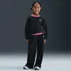 Nike Little Kids' 2-piece Lurex Waffle Set In Black