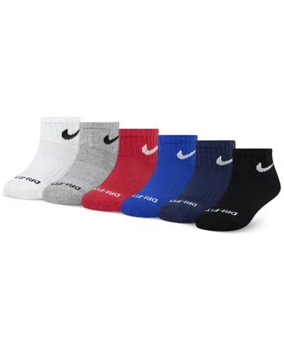 Nike Little Kids' 6-pk. Ankle Socks In Multi