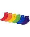 Nike Boys  Dri-fit Performance Basic Crew Socks In Multi