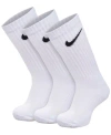 Nike Everyday Kids' Cushioned Crew Socks (6 Pairs) In White