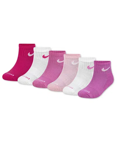 Nike Little Kids' 6-pk. Ankle Socks In Multi