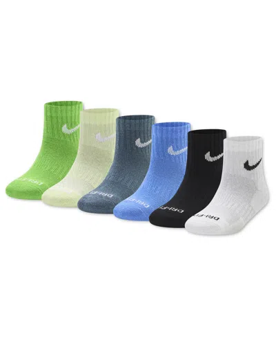 Nike Little Kids' 6-pk. Ankle Socks In Multi