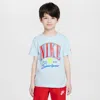 Nike Little Kids' Ace Arch T-shirt In Blue