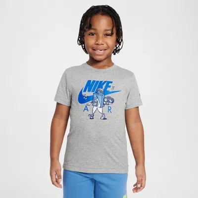 Nike Little Kids' Air Boxy T-shirt In Grey