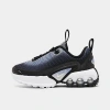 Nike Little Kids' Air Max Dn Stretch Lace Casual Shoes In Black/white/smoke Grey/racer Blue