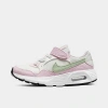 Nike Little Kids' Air Max Sc Casual Shoes In Summit White/pink Foam/black/honeydew