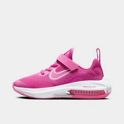 Nike Little Kids' Air Zoom Arcadia Running Shoes In Pink
