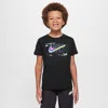 Nike Little Kids' Blueprint T-shirt In Black