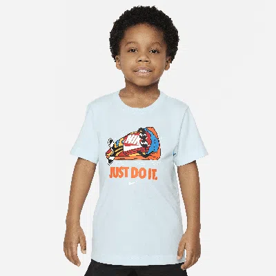 Nike Little Kids' Boxy Float T-shirt In Blue