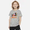 Nike Little Kids' Boxy Float T-shirt In Grey