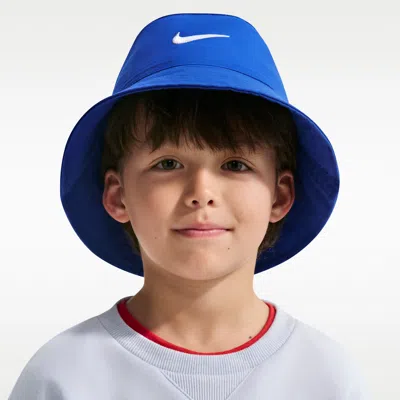 Nike Little Kids' Bucket Hat In Blue