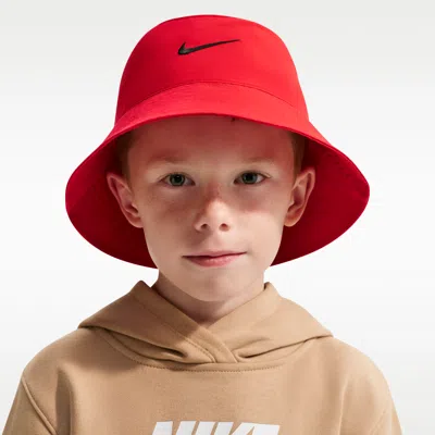 Nike Little Kids' Bucket Hat In Red