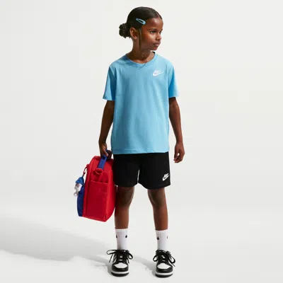 Nike Little Kids' Club 2-piece Knit Shorts Set In Blue