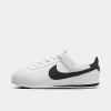 Nike Cortez Easyon Little Kids' Shoes In White/black