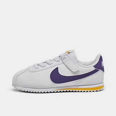NIKE NIKE LITTLE KIDS' CORTEZ EASYON CASUAL SHOES (8C-13.5C)