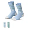 Nike Little Kids' Dri-fit Fairisle Crew Socks (2 Pairs) In Blue