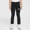 Nike Little Kids' Dri-fit Flared Leggings In Black