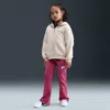 Nike Little Kids' Dri-fit Flared Leggings In White