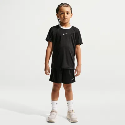 Nike Little Kids' Dri-fit 2-piece Sport Shorts Set In Black