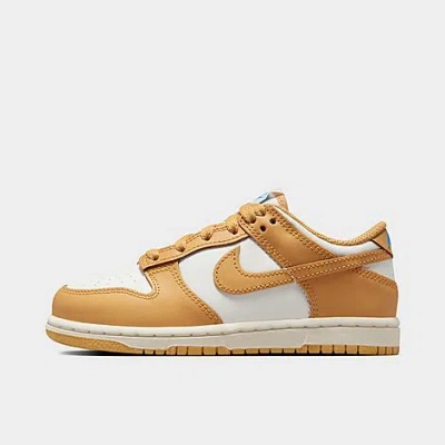 NIKE NIKE LITTLE KIDS' DUNK LOW CASUAL SHOES