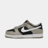 Nike Little Kids' Dunk Low Casual Shoes In College Grey/white/black